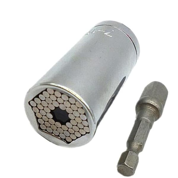 Universal Socket Gator Grip Multifunktionshandverktyg Reparationssats Set Skruvmejsel Adapter Multiverktyg Verktyg
