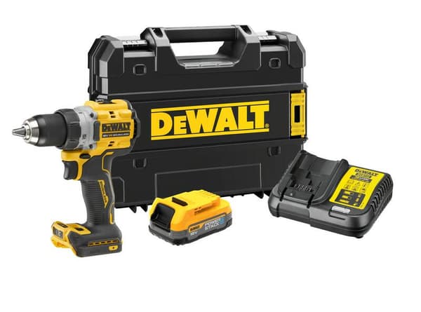 DEWALT BORR/DRIVER 18V 90Nm BL 1x1,7Ah POWERSTACK DCD800E1T