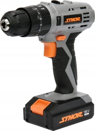 STHOR SLAGBORE OG SKRUETRÆKER BATTERI Li-Ion 18V 78974