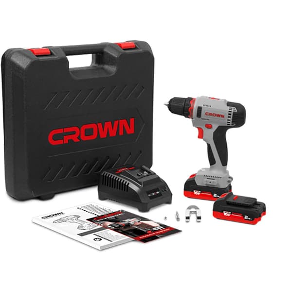 Crown Sladdlös Borr Och Skruvmejsel Ct21082h-2bmc