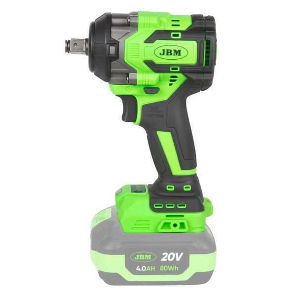 Jbm Batteri Børsteløs Slagpistol 1/2´´ 550nm