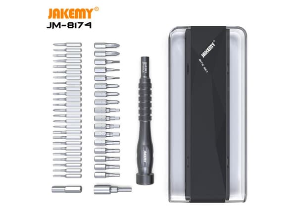 Ammattimainen JAKEMY Precision Tool Setti 45in1