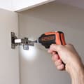 Miniatyrbild 4 av 4: Sladdlös elektrisk skruvmejsel - BLACK+DECKER BCF611CK-QW - 180 rpm - 5,5 Nm