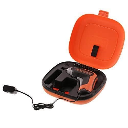 Sladdlös elektrisk skruvmejsel - BLACK+DECKER BCF611CK-QW - 180 rpm - 5,5 Nm