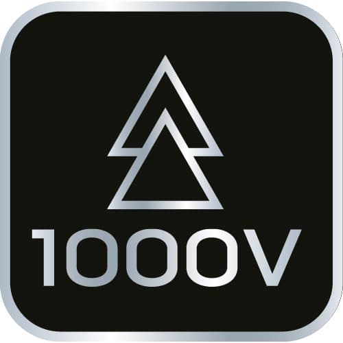 Skruetrækker bits med håndtag 1000V, 50 stk.