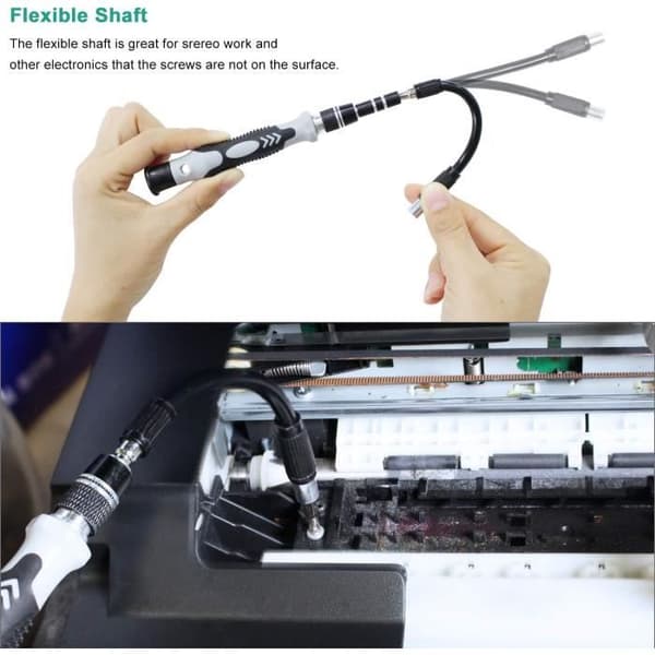 115 i 1 mini skruvmejsel set precisionssats verktyg liten låda torx skruvmejsel dator laptop demontering för macbook, iphone, D
