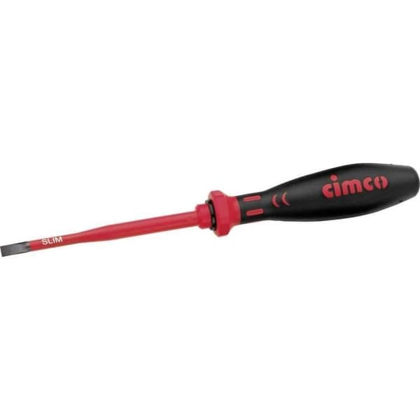 Skruvmejsel - Cimco - Standard - VDE-isolerad Slim - Bladbredd 4 mm