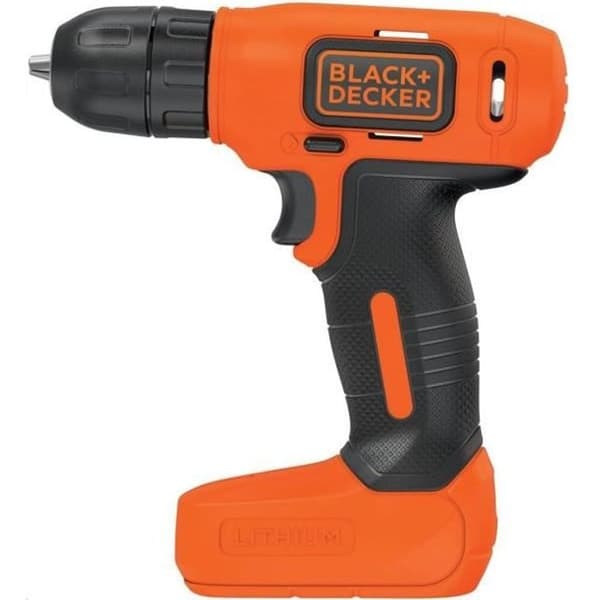 BLACK+DECKER BDCD8-QW sladdlös skruvmejsel - 7,2V - 1 litiumjonbatteri - USB-laddare ingår