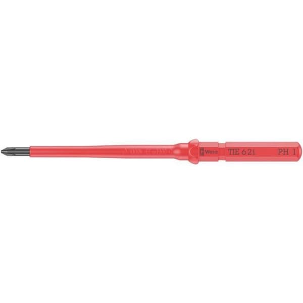 Skruvmejselsats - WERA - Kraftform Kompakt VDE 18 Universal 2 - Gul - PH - Standard - Elskydd