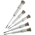 Miniatyrbild 1 av 3: Set med 5 FACOM precisionsskruvmejslar - MT.J5PG - Specialskruvmejsel - Svänghuvud - slitsad och Phillips®