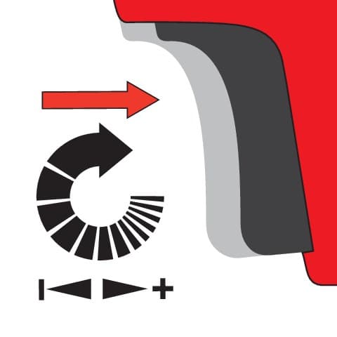 Yato YT-82071 elektrisk skruetrækker/slagtrækker 5500 RPM Sort, Rød