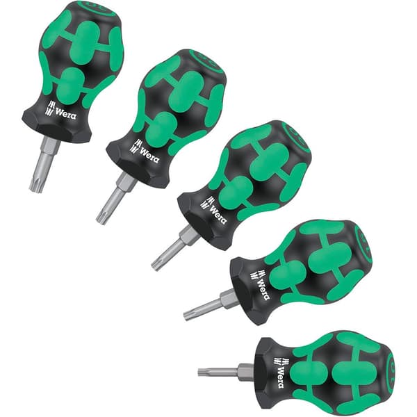 Wera Skruetrækker Stubby Tx 1 Sort