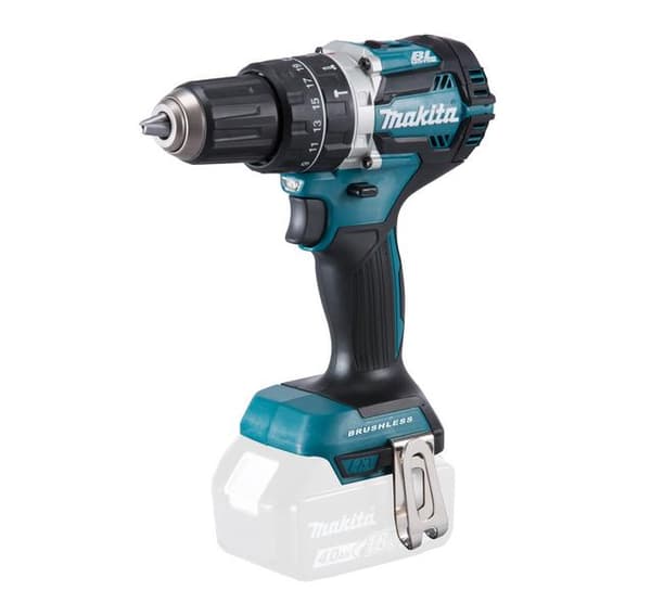 MAKITA SLAGBORR/DRIVEN 18V LI-ION 54/30Nm BORSTLÖS UTAN BATTERIER OCH LADDARE. DHP484Z