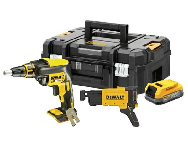 DEWALT BOARD SKRUETRÆKKER 18V 1x1,7Ah POWERSTACK +DCF6202 DCF620E1K