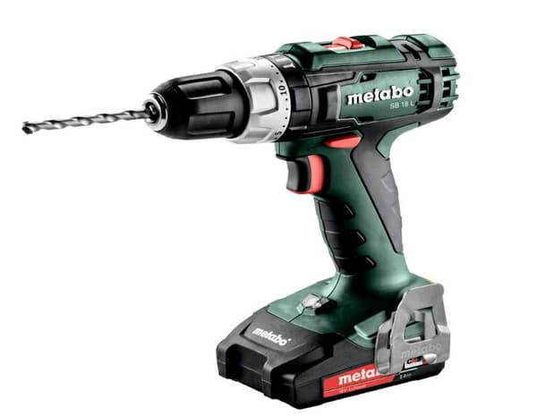 METABO SLAGBORE/DREVET 18V 50/25Nm 2x2,0Ah SB 18 L