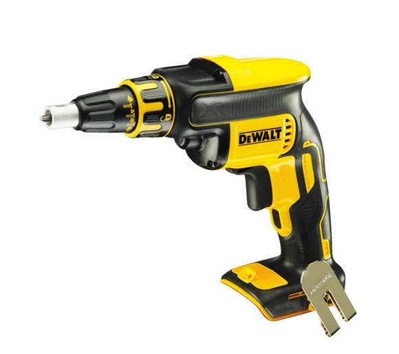 DEWALT SKRUETRÆKKER TIL GIPSPLADER 18V 30Nm UDEN BATTERIER OG OPLADERE. BØRSTELØS TSTAK