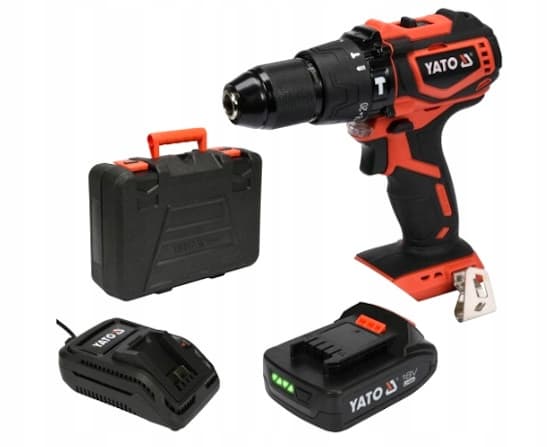 YATO SLAGBORE/DRIVER 18V 42Nm 1x2,0Ah LI-ION BØRSTELØS, I EKSKE YT-82796