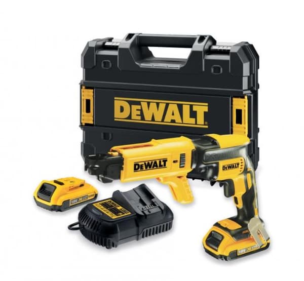 DEWALT-RUUVILTA KIPSILAEVOIIN 18V 30Nm 2 x 5.0Ah LI-ION HARJATON TSTAK +DCF6202