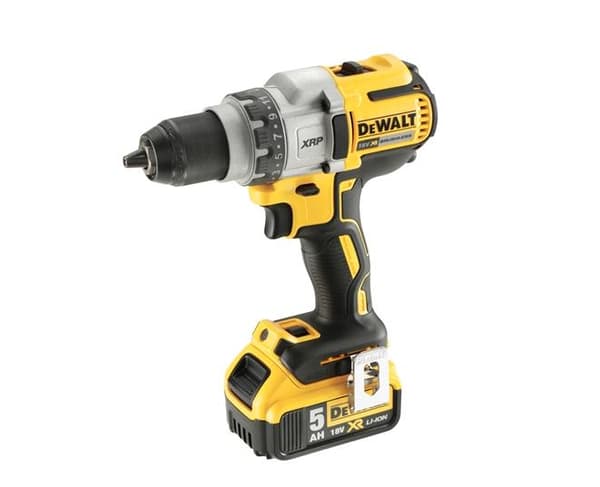 DEWALT BORE/DRIVER 18V 95Nm 3-GEAR XRP 2 x 5,0Ah LI-ION BØRSTELØS DCD991P2