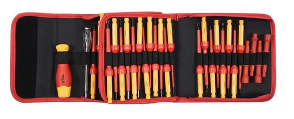 YATO ISOLERAD SKRUVMECKARE + TIPS SET 50 st.
