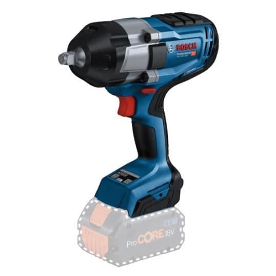 Boulonneuse - BOSCH - GDS 18V-1000 - 18V - 2 batterier Procore 8 Ah - Laddare ingår