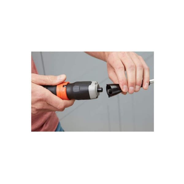 Batteridriven skruvdragare - Black + Decker - BCF601C-XJ - LED-belysning - 5 Nm - 4 AA-batterier ingår