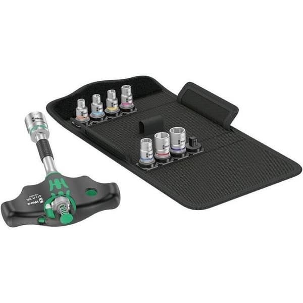 Wera Kraftform Kompakt 400 RA Set Imperial skruvmejselsats - WERA - Spärrhake - Rör eller rör