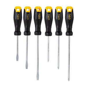 Skruetrækkersæt Deli Tools EDL620006, med magnet, 6 stk