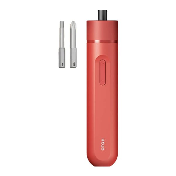 Li-ion skrutrekker-Lite HOTO QWLSD007 (rød)