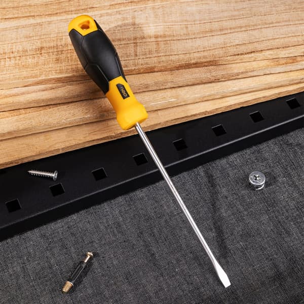 Skruetrækker 5x150 mm Deli Tools EDL6251501 (sort)
