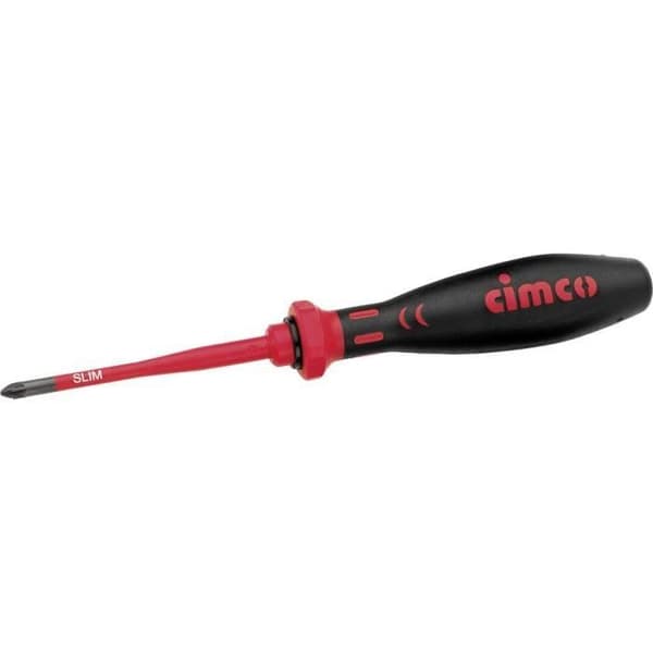 Specialiserad VDE CIMCO stjärnskruvmejsel - 117780 - 80 mm blad - Isolerad