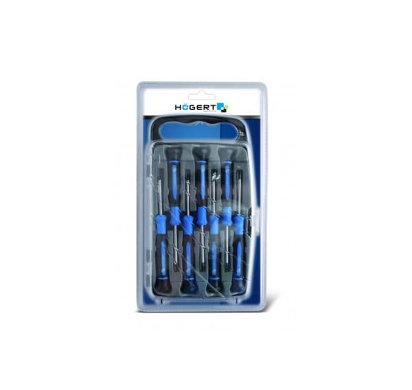 Precisionsskruvmejselsats 7 delar