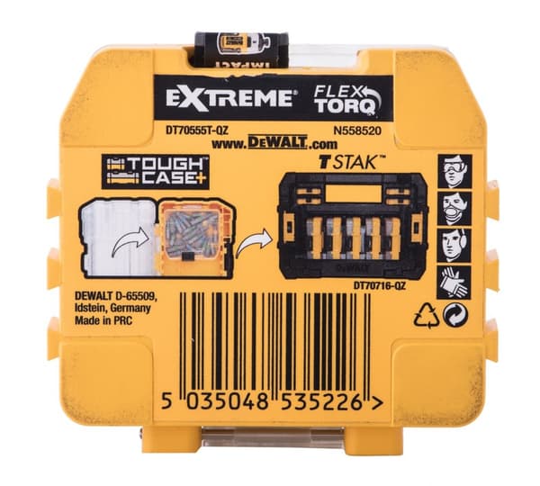 Skruvmejselbits 2x25/25st. DT70555T DEWALT