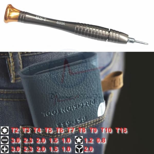 Verktygssats - Magnetisk - 25 i 1 - Precision - Torx - iPhone Samsung reparation