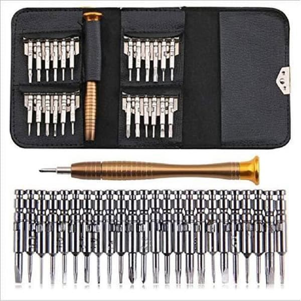 Precision skruvmejsel - Flerfärgad - 25 i 1 - Torx - Reparationsverktyg - iPhone/Tablet