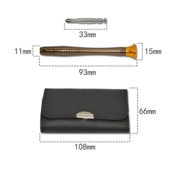 25 i 1 precisionsskruvmejsel - LECHEO - Reparationsverktyg för iPhone PC Watch - Vit