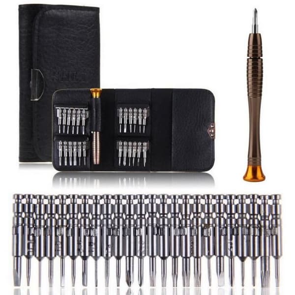 25 i 1 Torx skruvmejsel reparationsverktygssats för iPhone mobiltelefon Tablet PC Worldwide Store