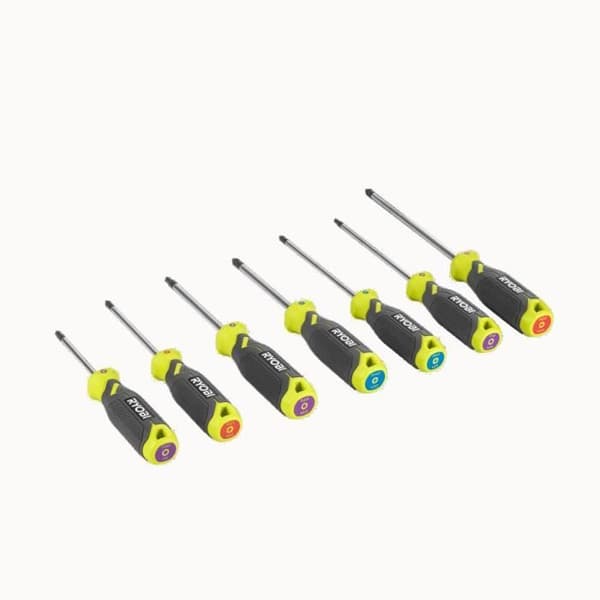 RYOBI magnetisk skruvmejsel Set om 7 - RHSDS7PC