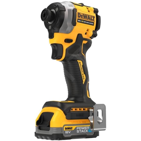 DeWALT Outillage 18V sladdlös slagdrivare med 1,7Ah batteri POWERSTACK DCF850E1T