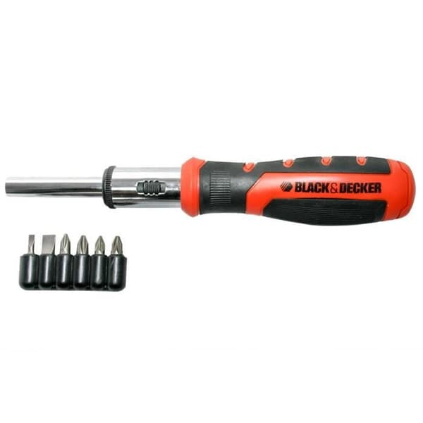 Spärrfunktion skruvmejsel bits - Black &amp; Decker - BDHT0-62129