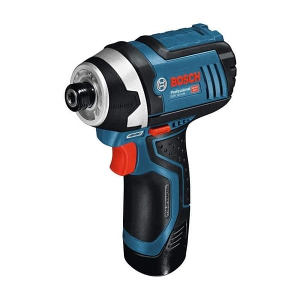 Bosch Professional GDR 12V-105 slagdrivare + 2 x 2,0Ah batterier + LBOXX 2600 rpm - 06019A6977