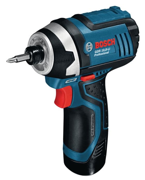Bosch Professional GDR 12V-105 slagdrivare + 2 x 2,0Ah batterier + LBOXX 2600 rpm - 06019A6977