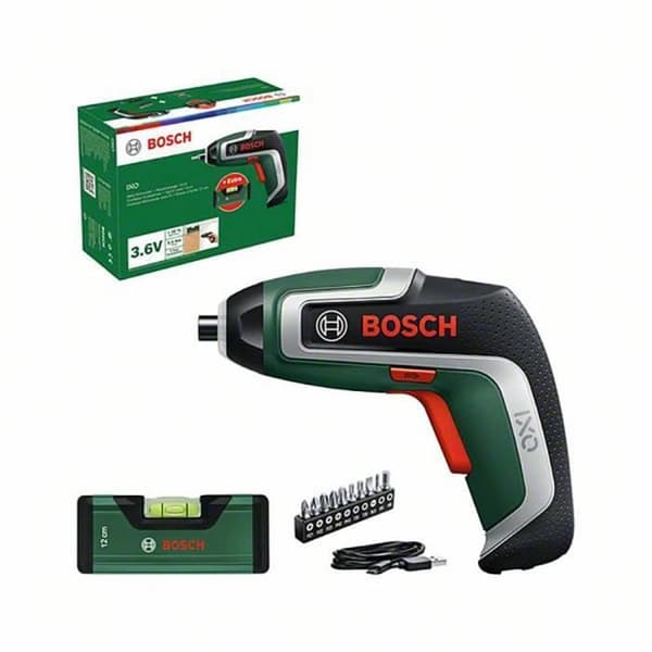 Bosch hem och trädgård IXO 7 nivåsats 06039E0008 2,0 Ah sladdlös skruvmejsel - skruvmejsel - 2 Ah batteri - grön