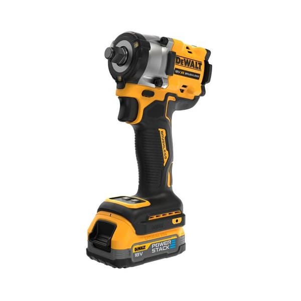 DEWALT 18V XR sladdlös slagskruvmejsel - DCF921E2T-QW - 406 Nm - 2 Powerstack-batterier