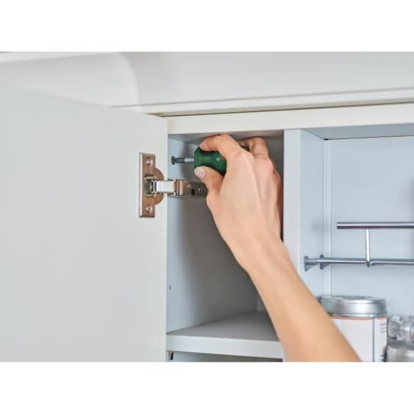 Bosch Set med 6 korta skruvmejslar (för trånga utrymmen PH/PZ/TX/Flat S2 magnetisk spets av stål med högt vridmoment)