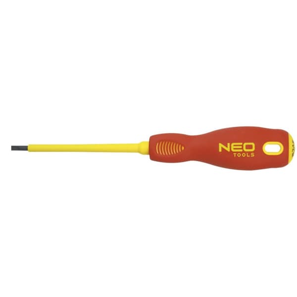 Neo Tools flad skruetrækker 2,5x75 mm 1000v Crmo Steel