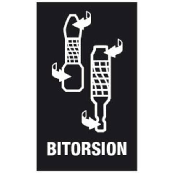 Verktygssats - WERA - Kraftform Kompakt 100 - 52 verktyg - Torx bits - Elskydd ej