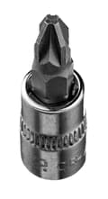 Miniatyrbillede 3 af 7: PZ2 skruetrækker bit på 1/4" fatning, kort, 37 mm