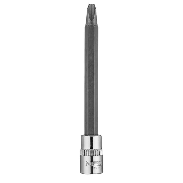 PH3 skruetrækker bit på 1/4" fatning, lang, 87 mm