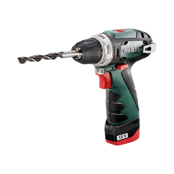 Metabo PowerMaxx BS Basic - borr/drivare - sladdlös - 2 batterier